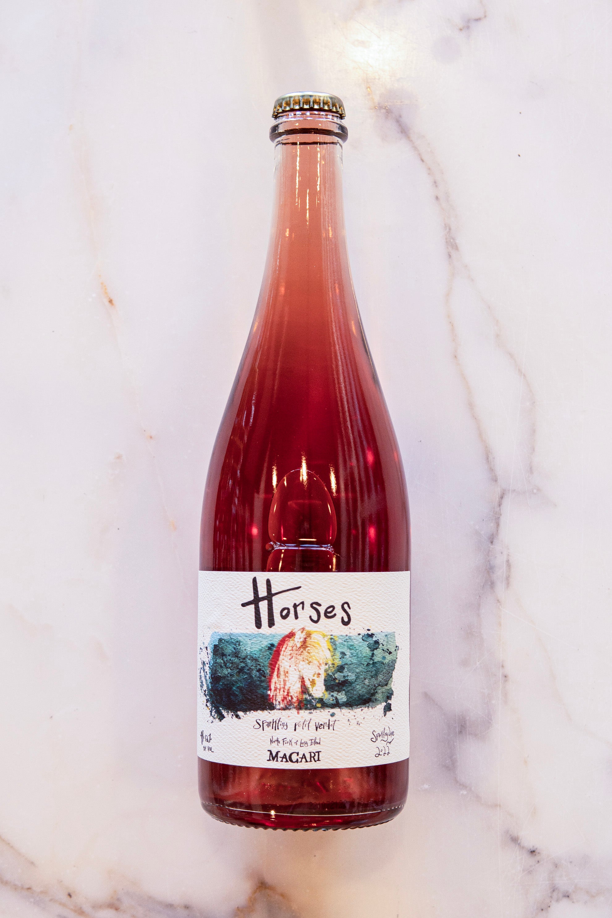 Macari, 'Horses' Sparkling Petit Verdot (2022)