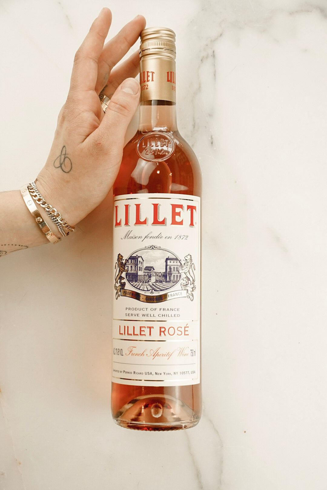 Lillet Rosé Apertif Wine