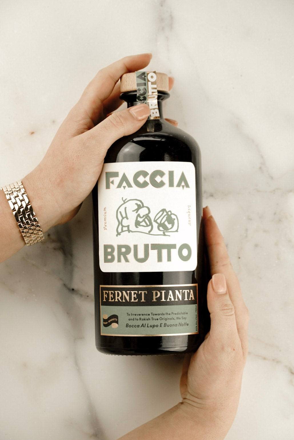Faccia Brutto Spirits, Fernet Pianta (NV) · 750 mL