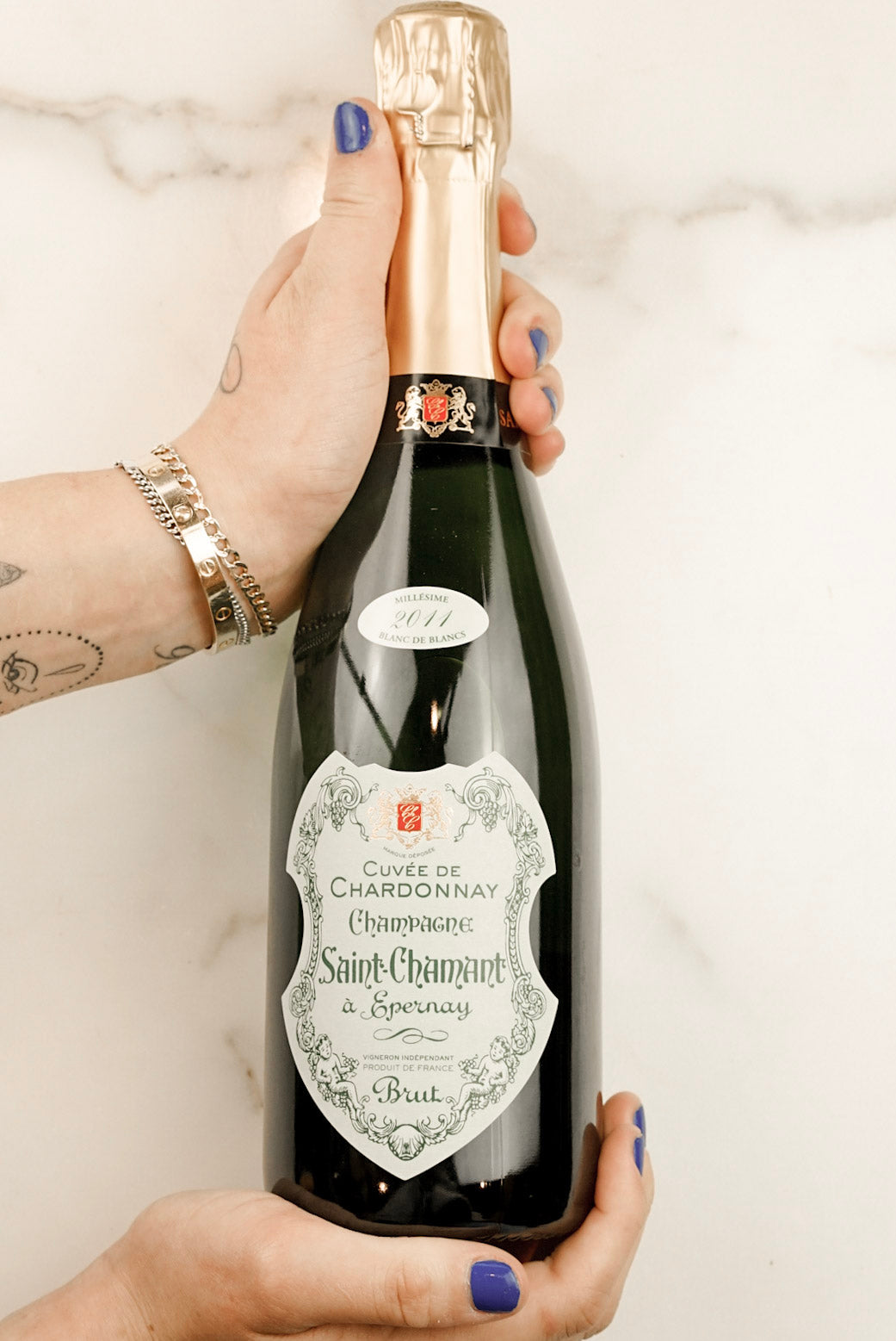 Saint-Chamant Brut Blanc de Blancs Champagne (2011)