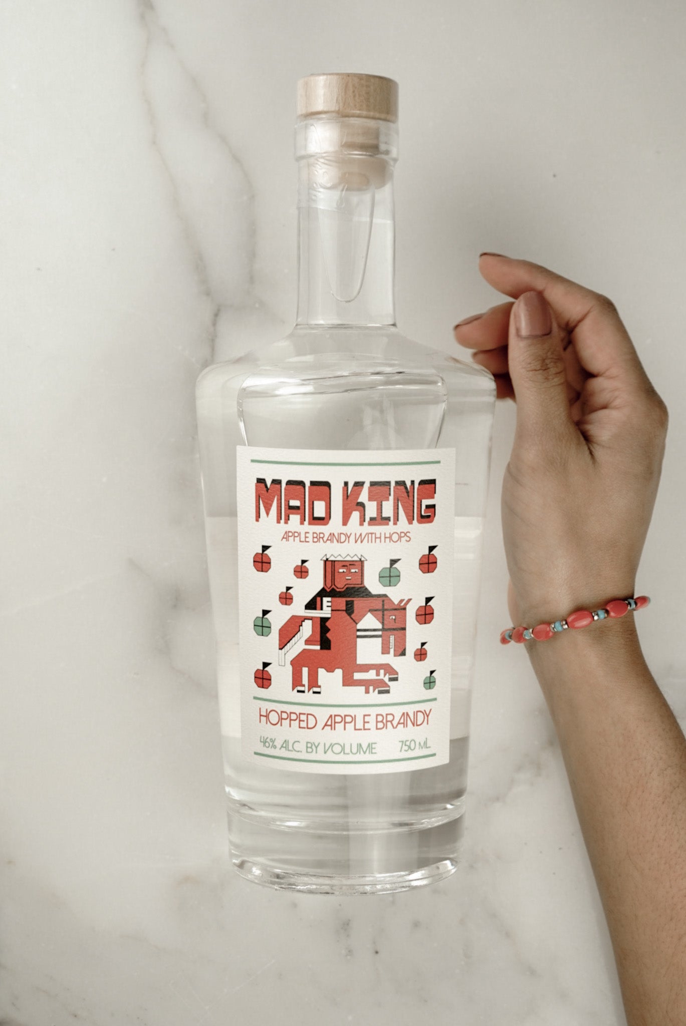 Mad King Hopped Brandy (Matchbook Distilling) 750ml