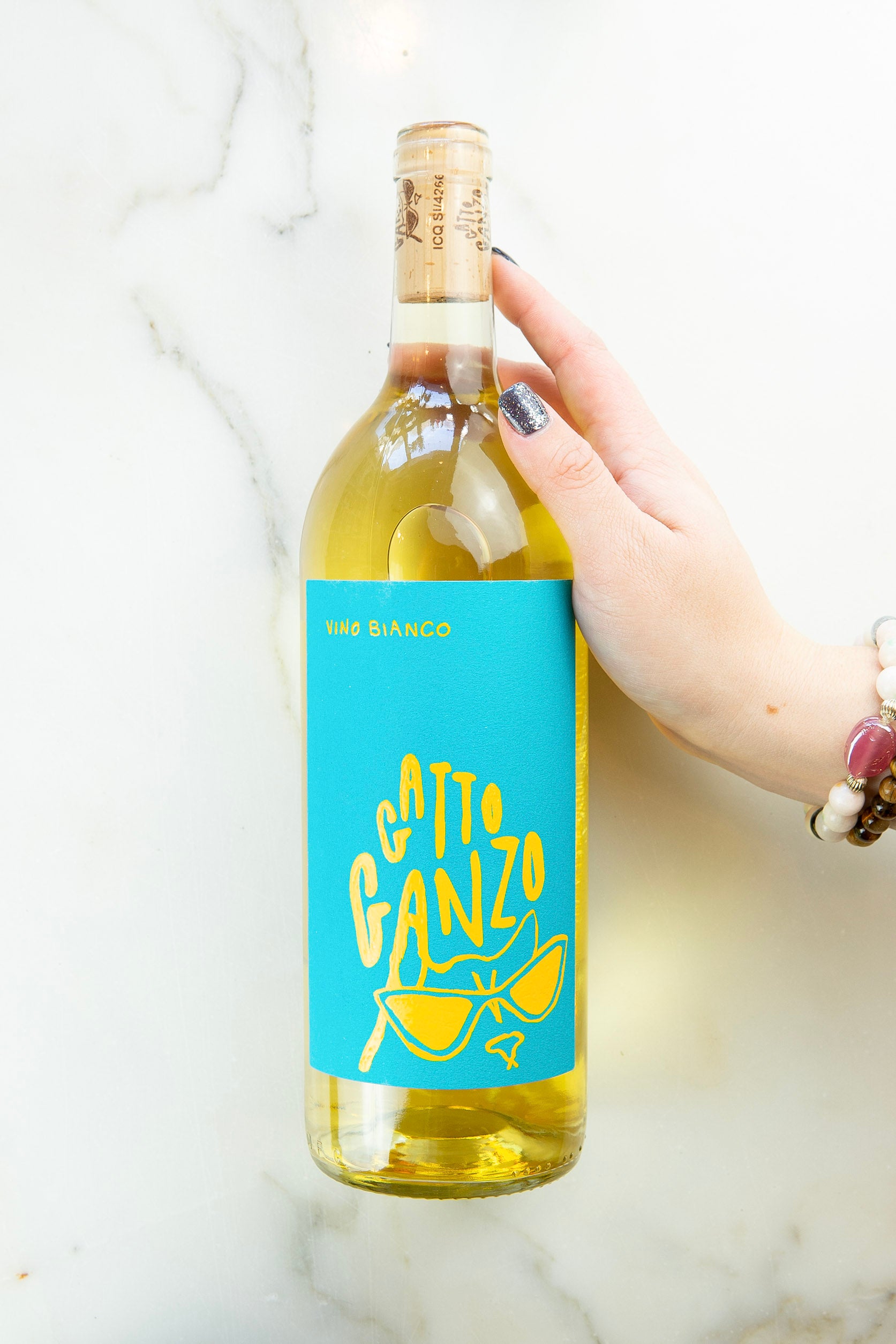 Gatto Ganzo Vino Bianco 1L