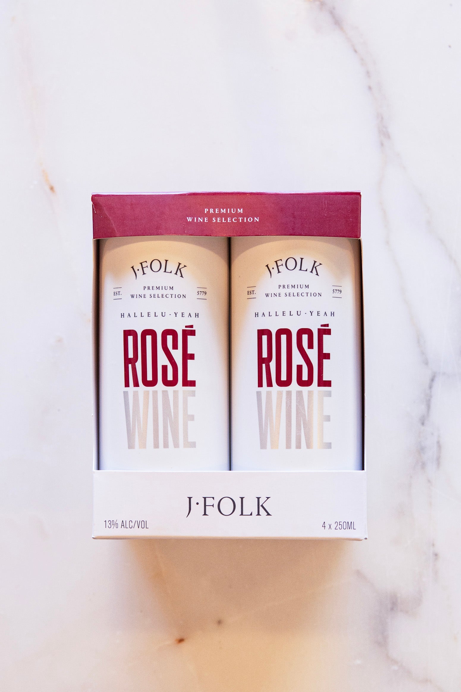 J. Folk, Rosé 4-Pack Cans