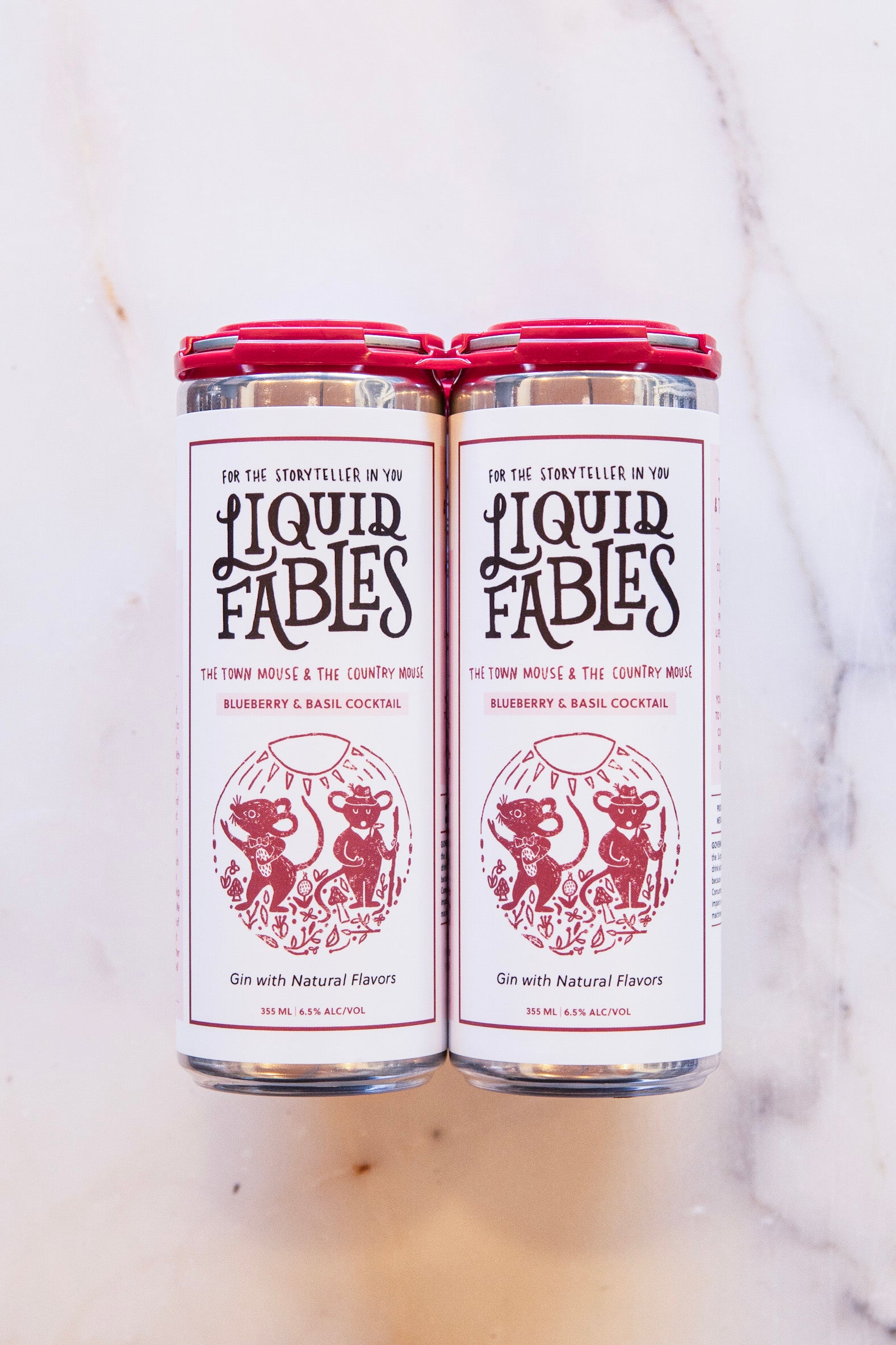 Liquid Fables 4 Pack The Town Mouse & The Country Mouse Cocktail
