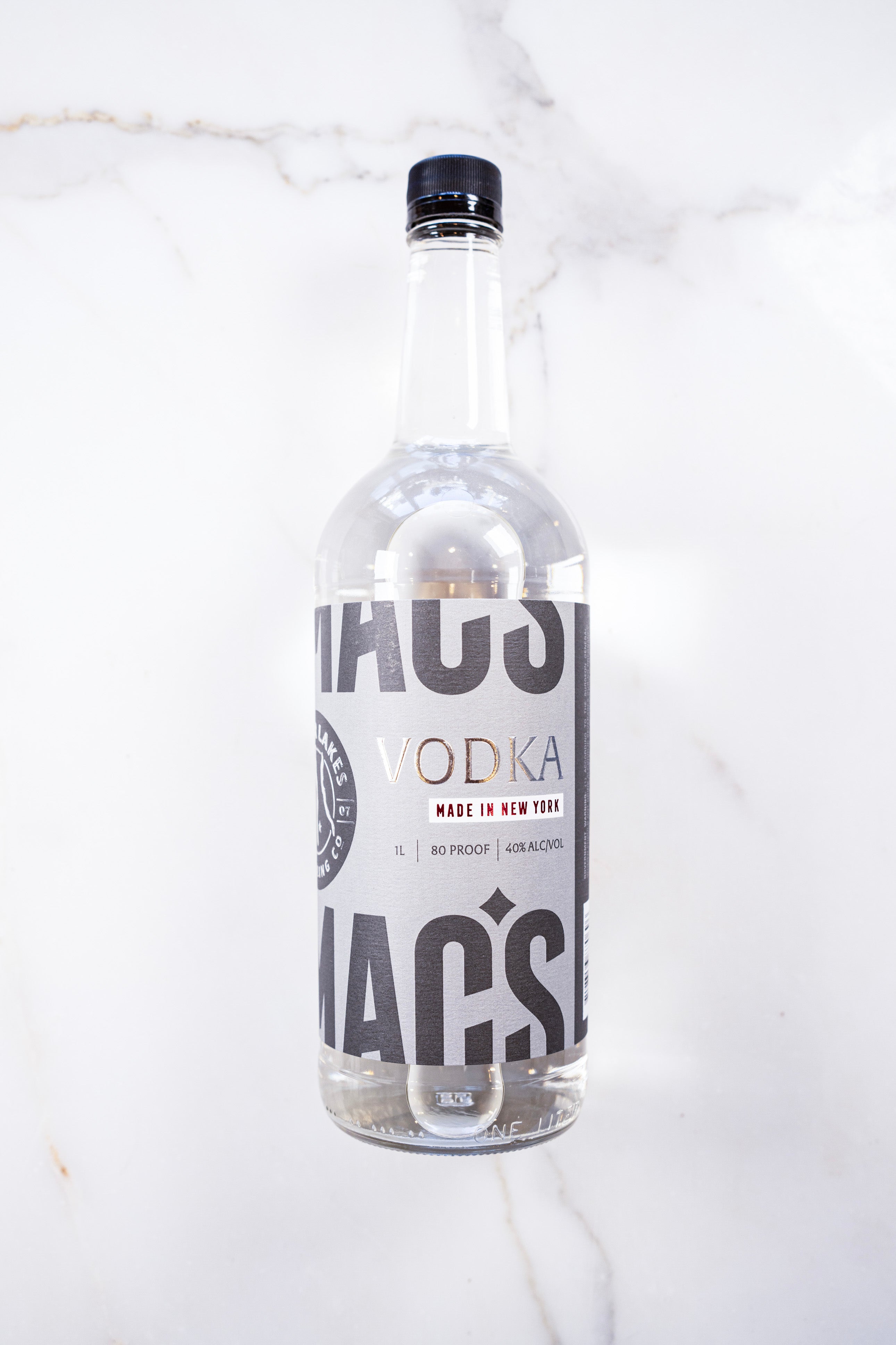 Mac's Vodka Finger Lakes Distilling 1L
