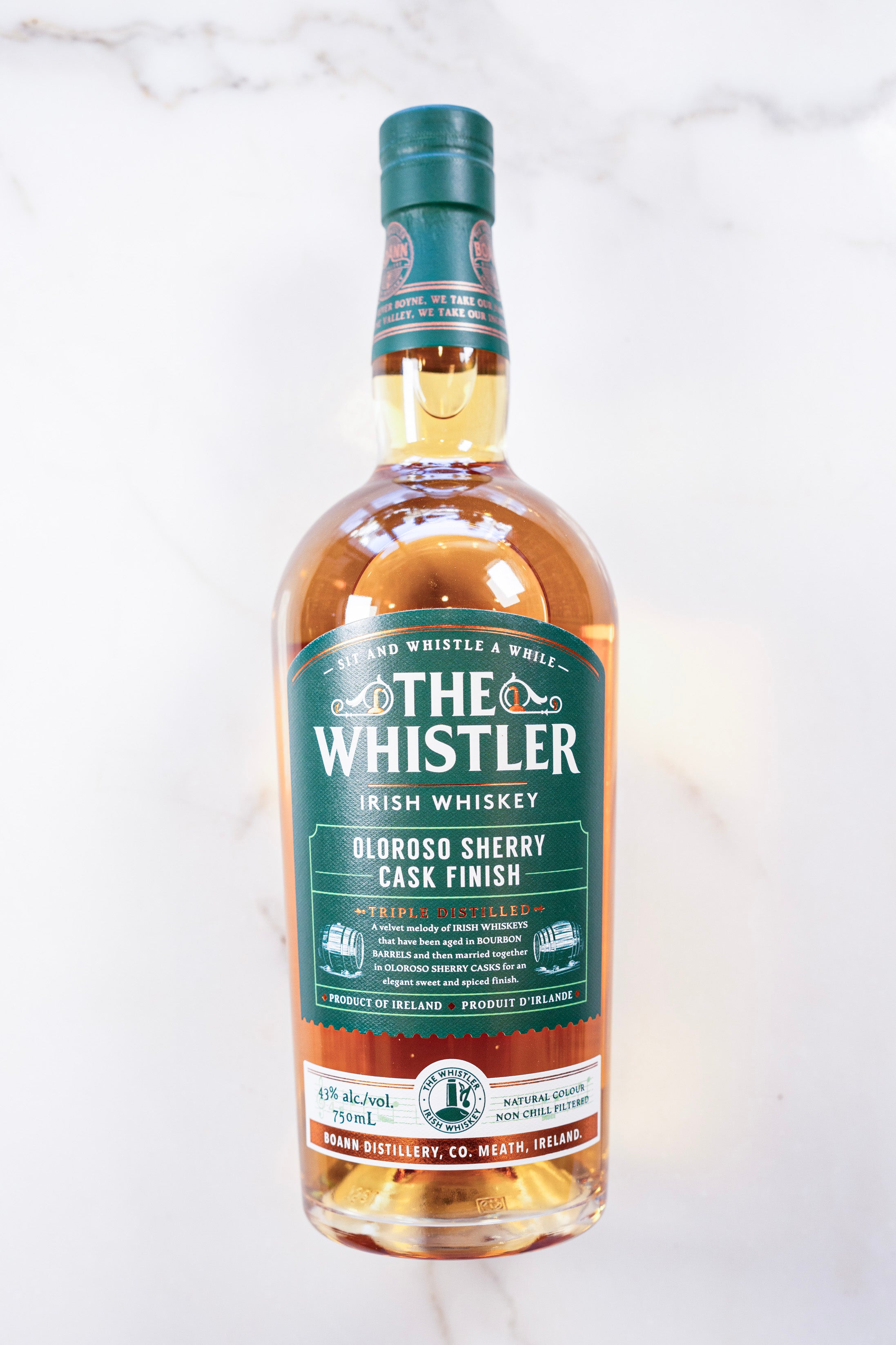 The Whistler Irish Whiskey, Oloroso Sherry Cask Finish