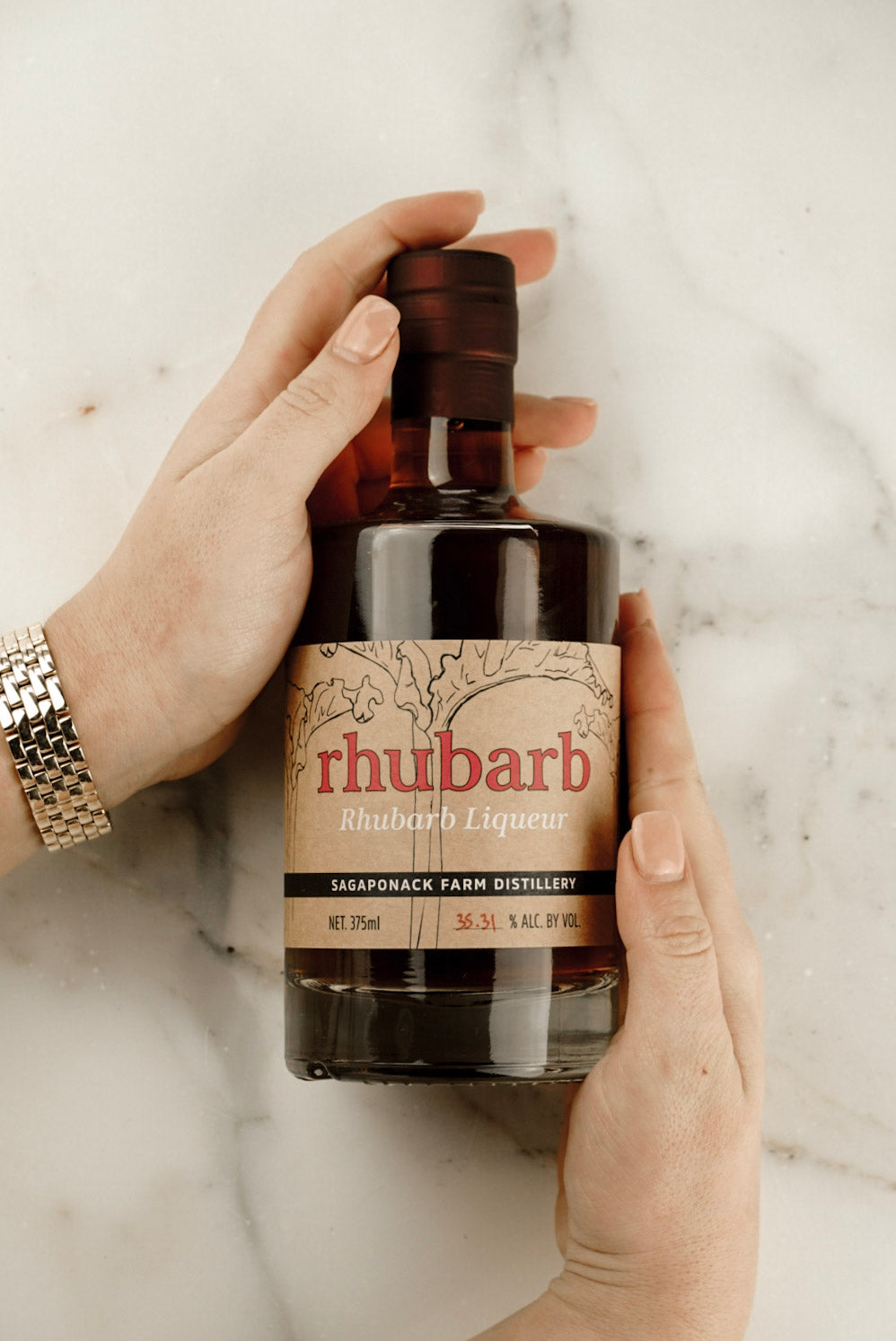 Sagaponack Farm Rhubarb Liqueur 375ml